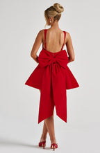 Rue Mini Dress - Red - Napalia