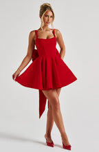 Rue Mini Dress - Red - Napalia