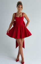 Rue Mini Dress - Red - Napalia