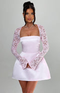 Sadie Mini Dress - Blush - Napalia