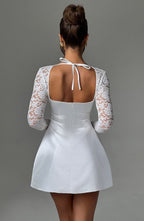 Sadie Mini Dress - Ivory - Napalia