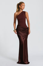 Sadona Maxi Dress - Plum Brown - Napalia