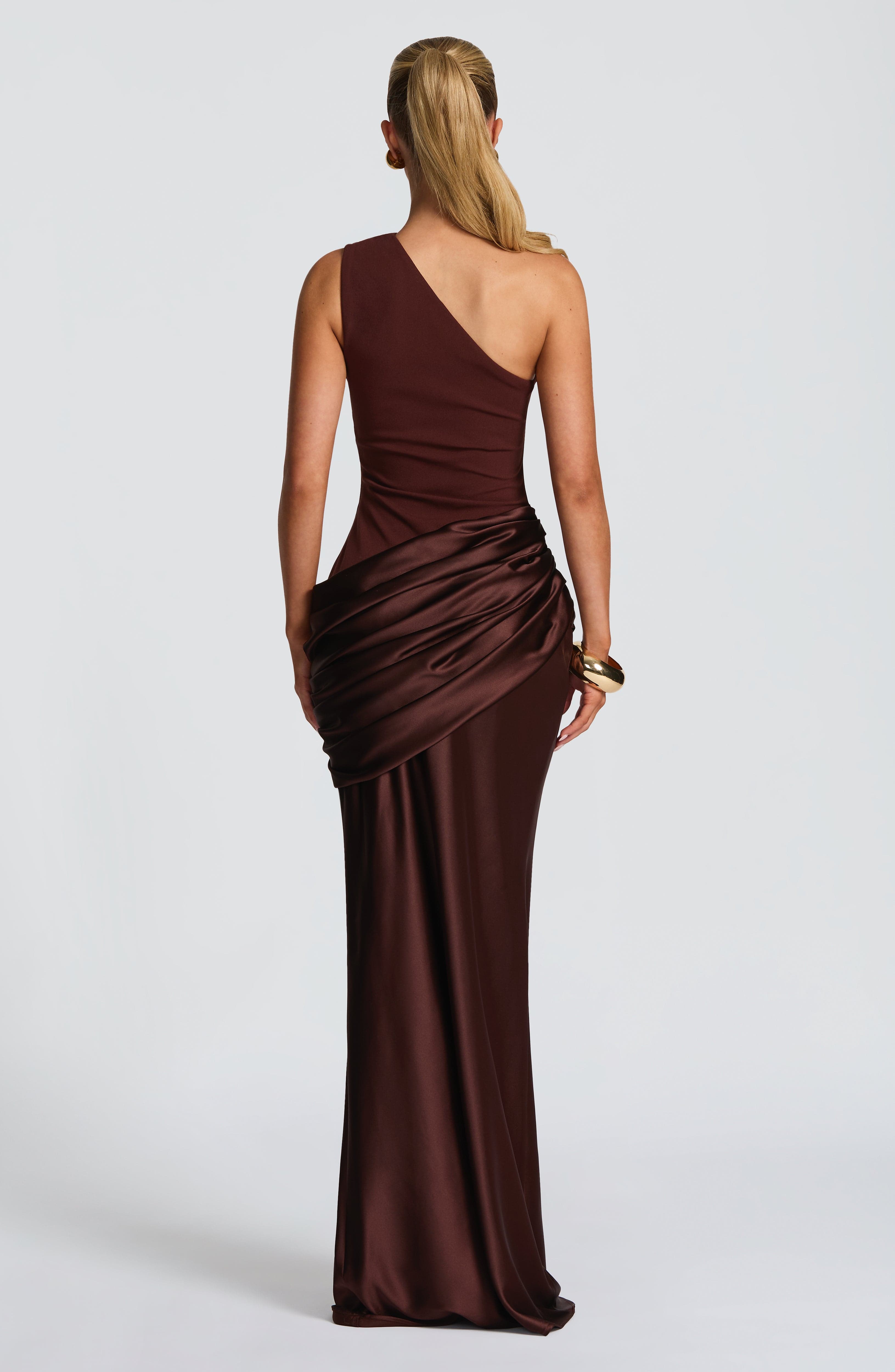 Sadona Maxi Dress - Plum Brown - Napalia