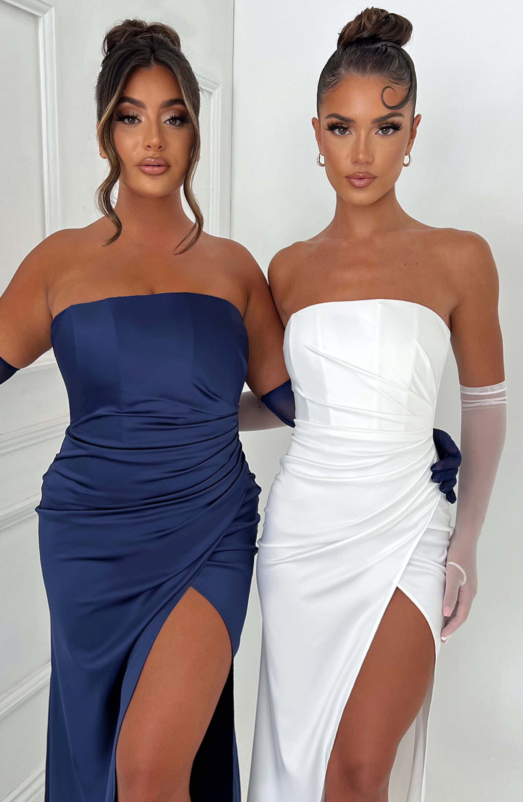 Safiya Maxi Dress - Ivory - Napalia