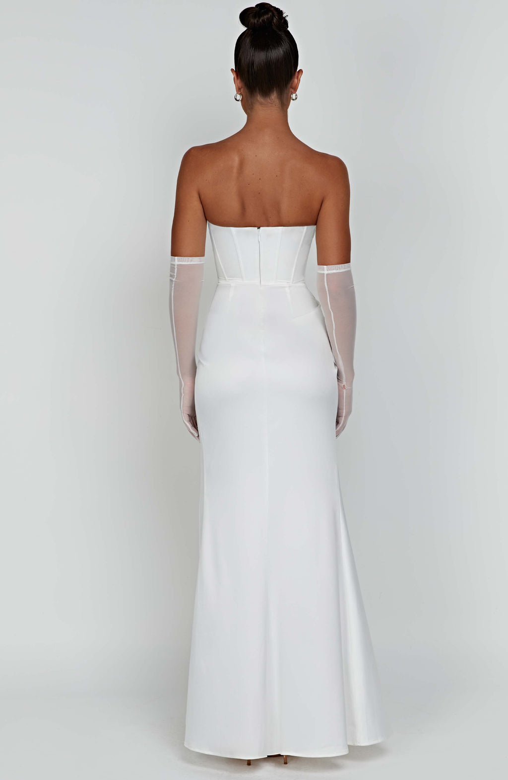 Safiya Maxi Dress - Ivory - Napalia