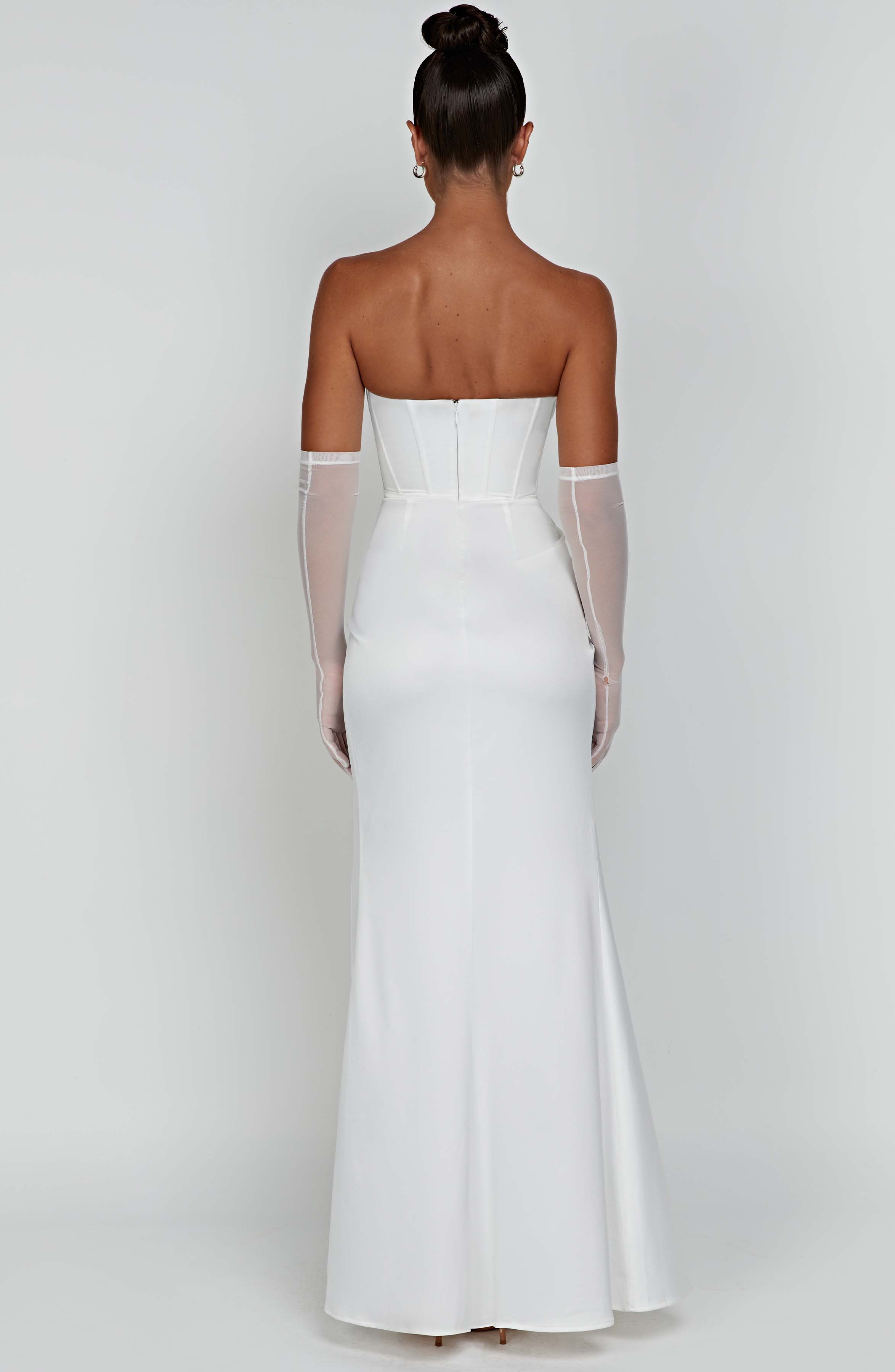 Safiya Maxi Dress - Ivory - Napalia