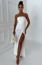 Safiya Maxi Dress - Ivory - Napalia