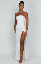 Safiya Maxi Dress - Ivory - Napalia