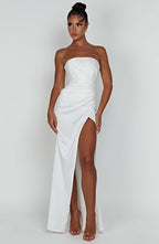 Safiya Maxi Dress - Ivory - Napalia