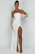 Safiya Maxi Dress - Ivory - Napalia