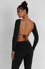 Sahra Top - Black - Napalia