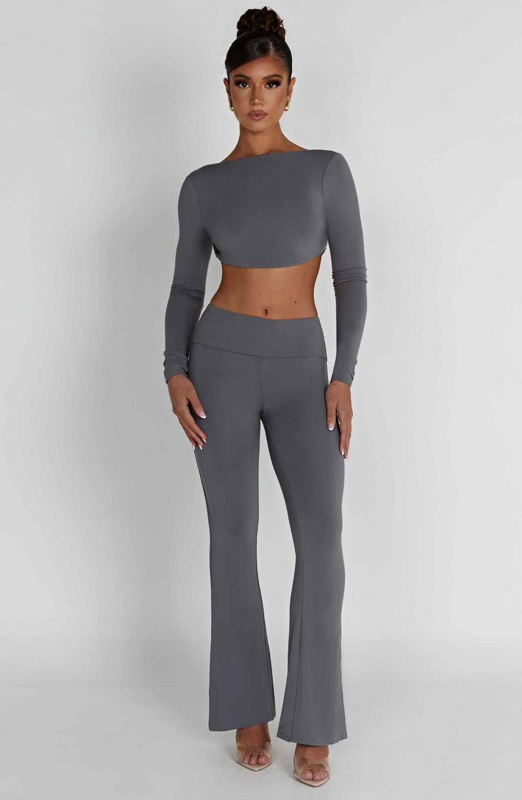 Sahra Top - Charcoal - Napalia