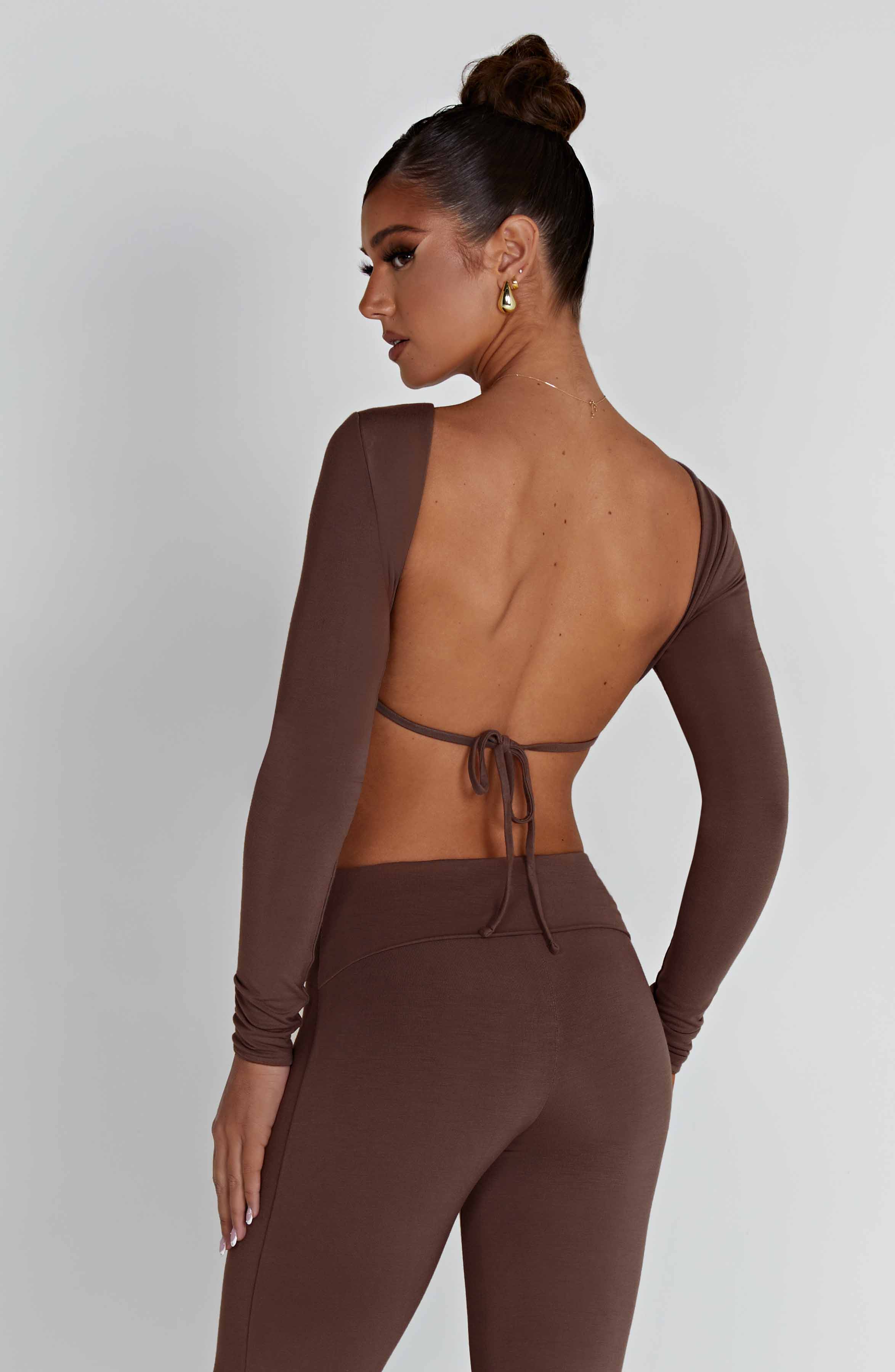 Sahra Top - Chocolate - Napalia