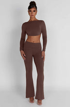 Sahra Top - Chocolate - Napalia