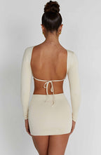 Sahra Top - Cream - Napalia