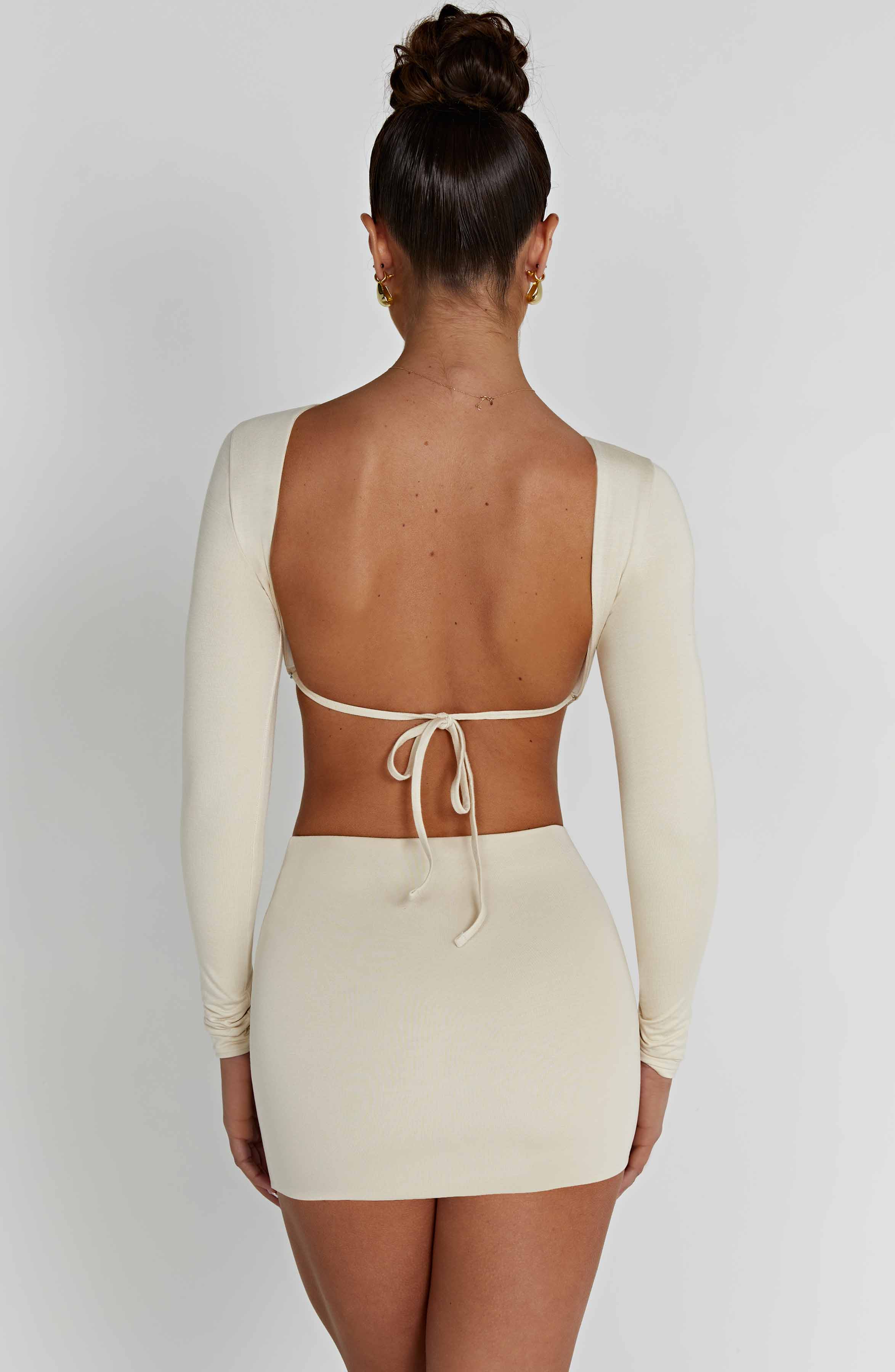 Sahra Top - Cream - Napalia