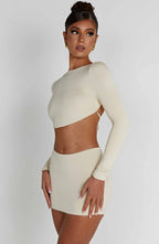 Sahra Top - Cream - Napalia