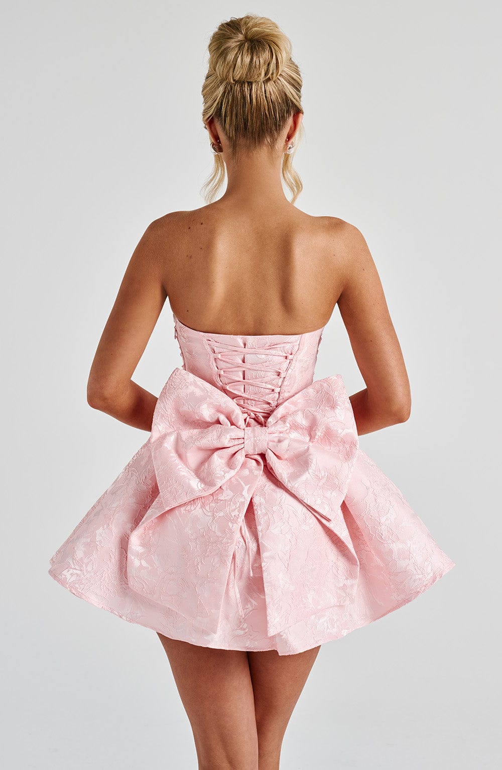 Salome Mini Dress - Blush - Napalia