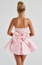 Salome Mini Dress - Blush - Napalia