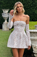 Salone Mini Dress - Ivory - Napalia