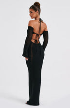Samariah Maxi Dress - Black - Napalia