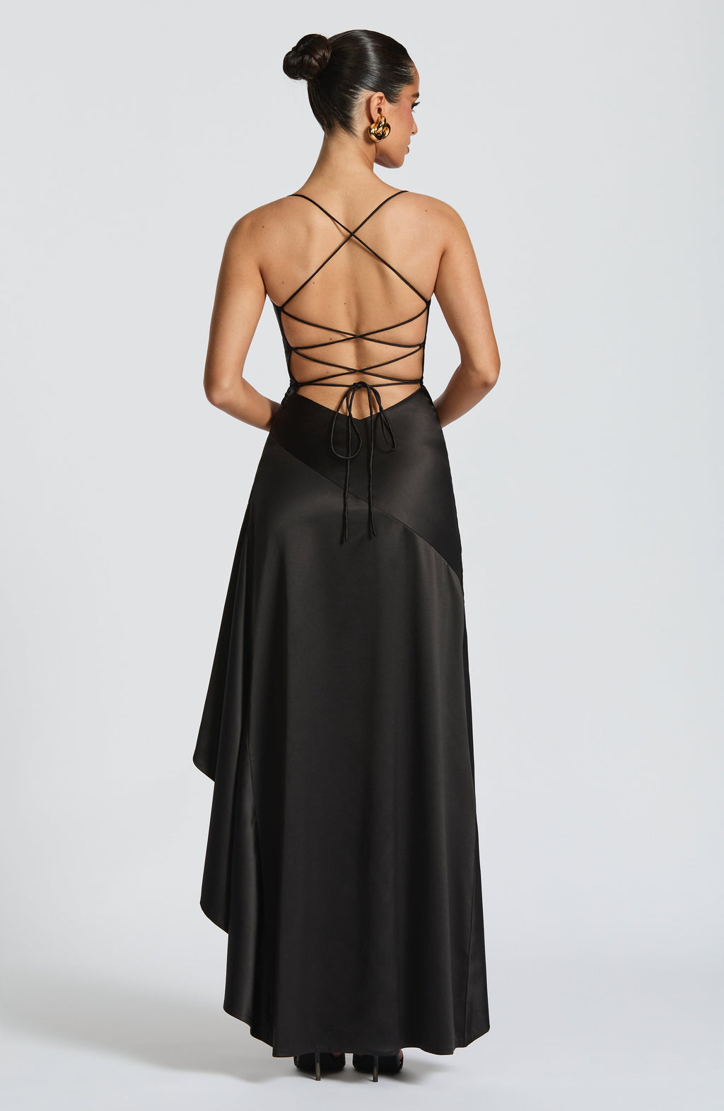 Samira Maxi Dress - Black - Napalia