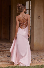 Samira Maxi Dress - Blush - Napalia