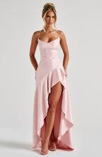 Samira Maxi Dress - Blush - Napalia