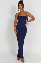 Sanya Maxi Dress - Navy - Napalia