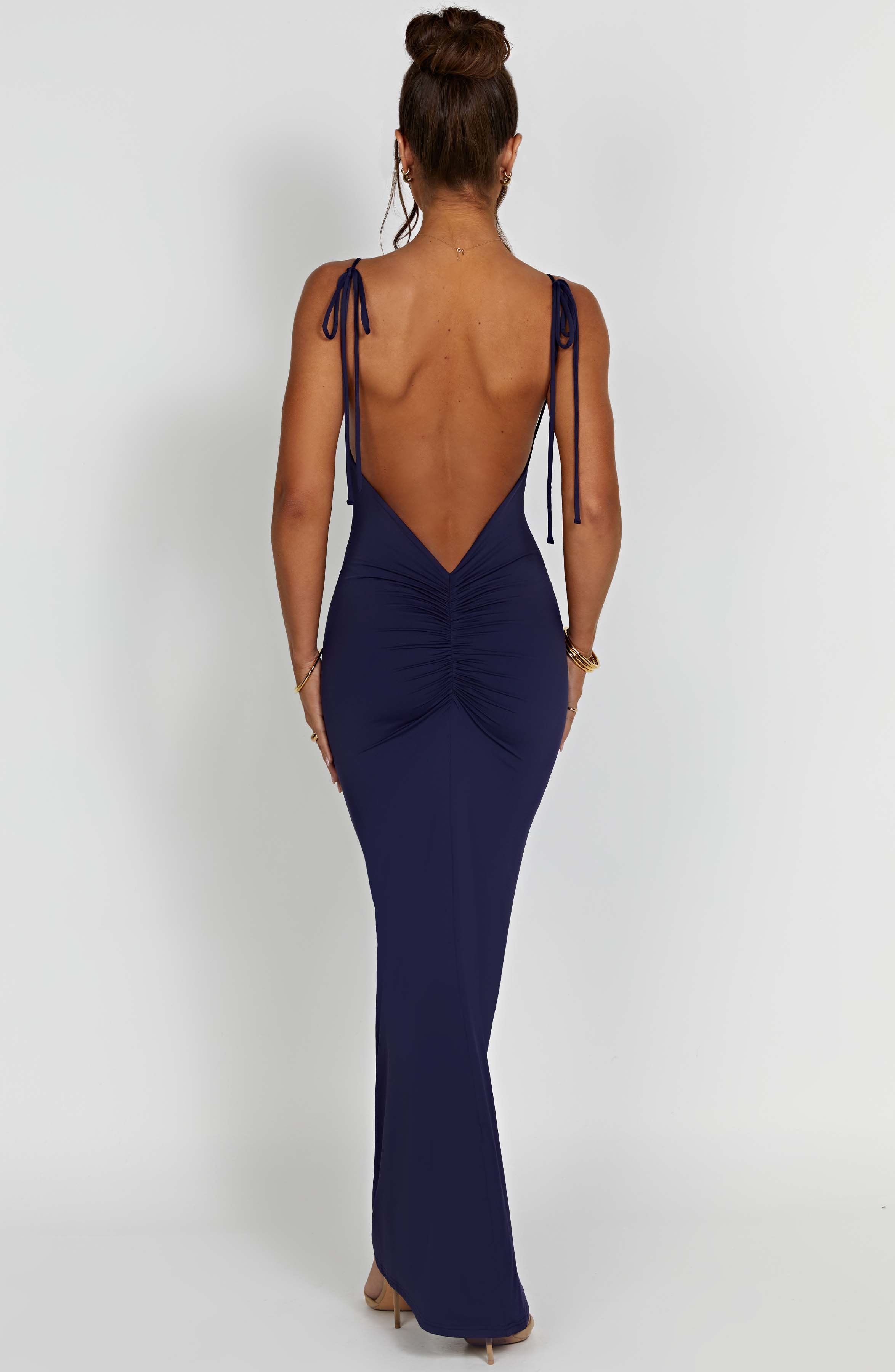 Sanya Maxi Dress - Navy - Napalia