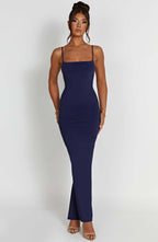 Sanya Maxi Dress - Navy - Napalia