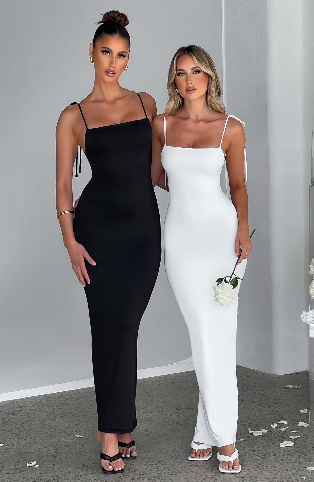 Sanya Maxi Dress - White - Napalia