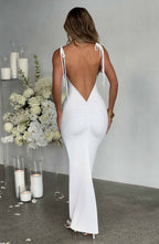 Sanya Maxi Dress - White - Napalia