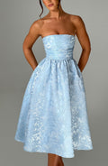 Saoirse Midi Dress - Blue - Napalia