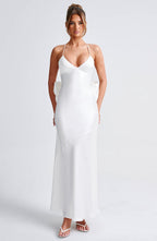 Sarita Maxi Dress - Ivory - Napalia