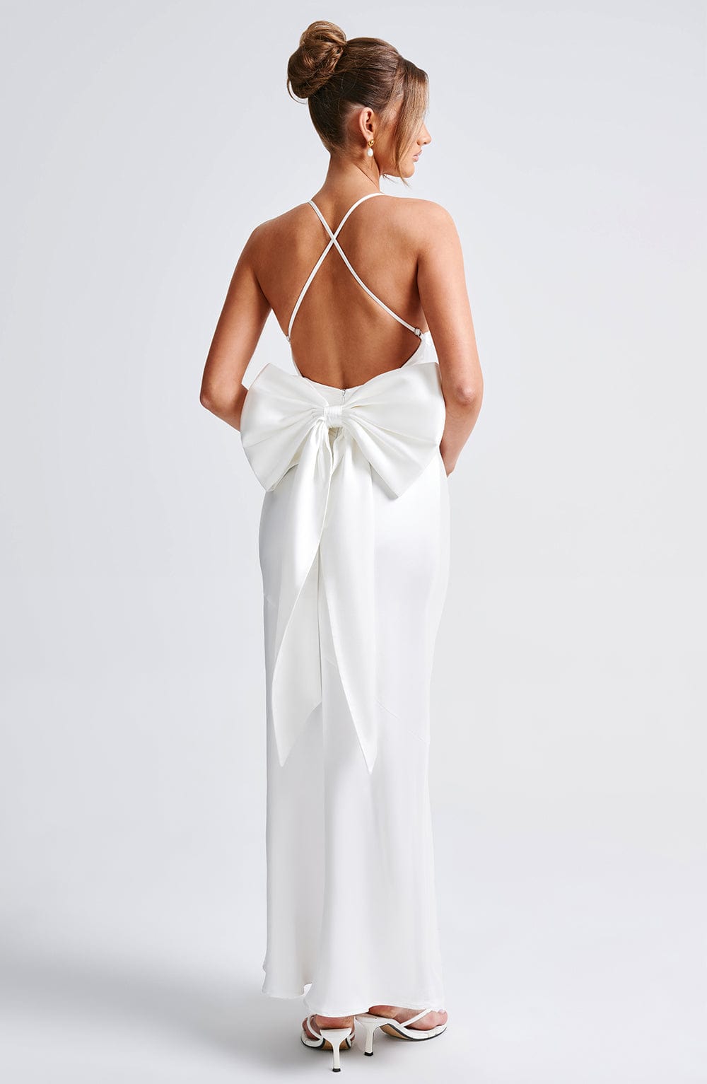 Sarita Maxi Dress - Ivory - Napalia