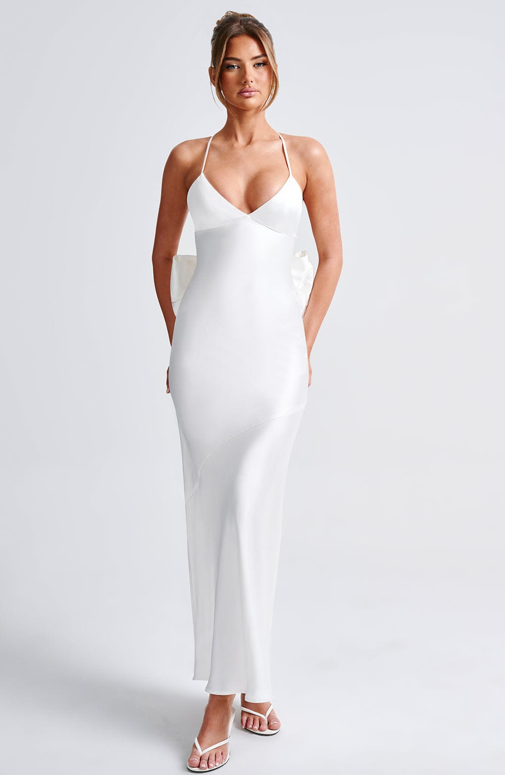 Sarita Maxi Dress - Ivory - Napalia