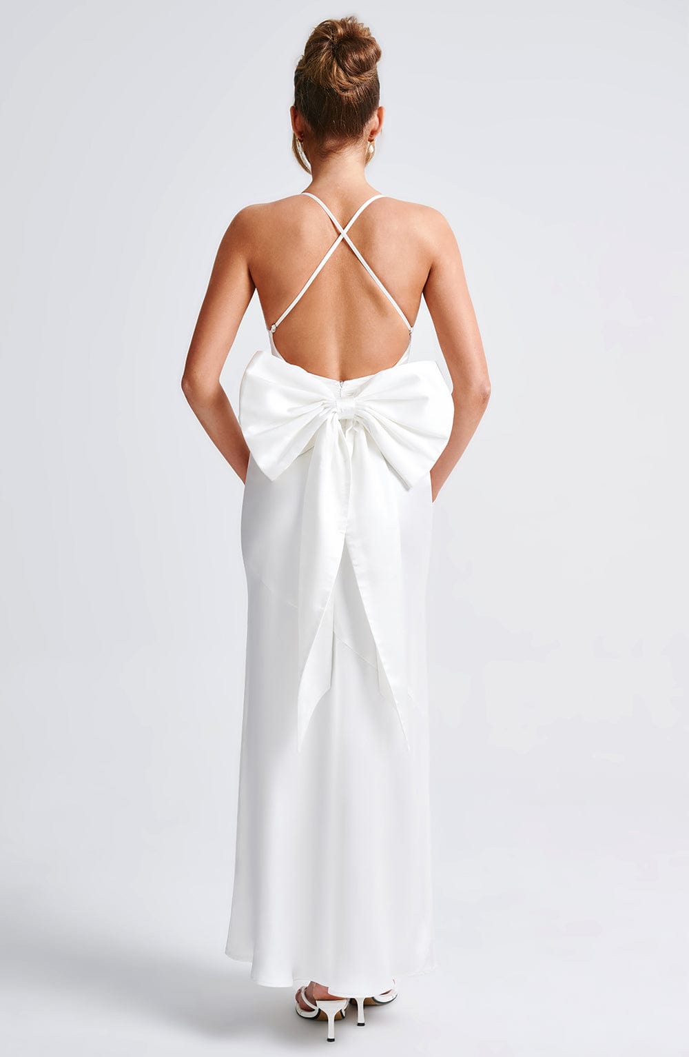 Sarita Maxi Dress - Ivory - Napalia