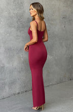 Saskia Maxi Dress - Cherry - Napalia