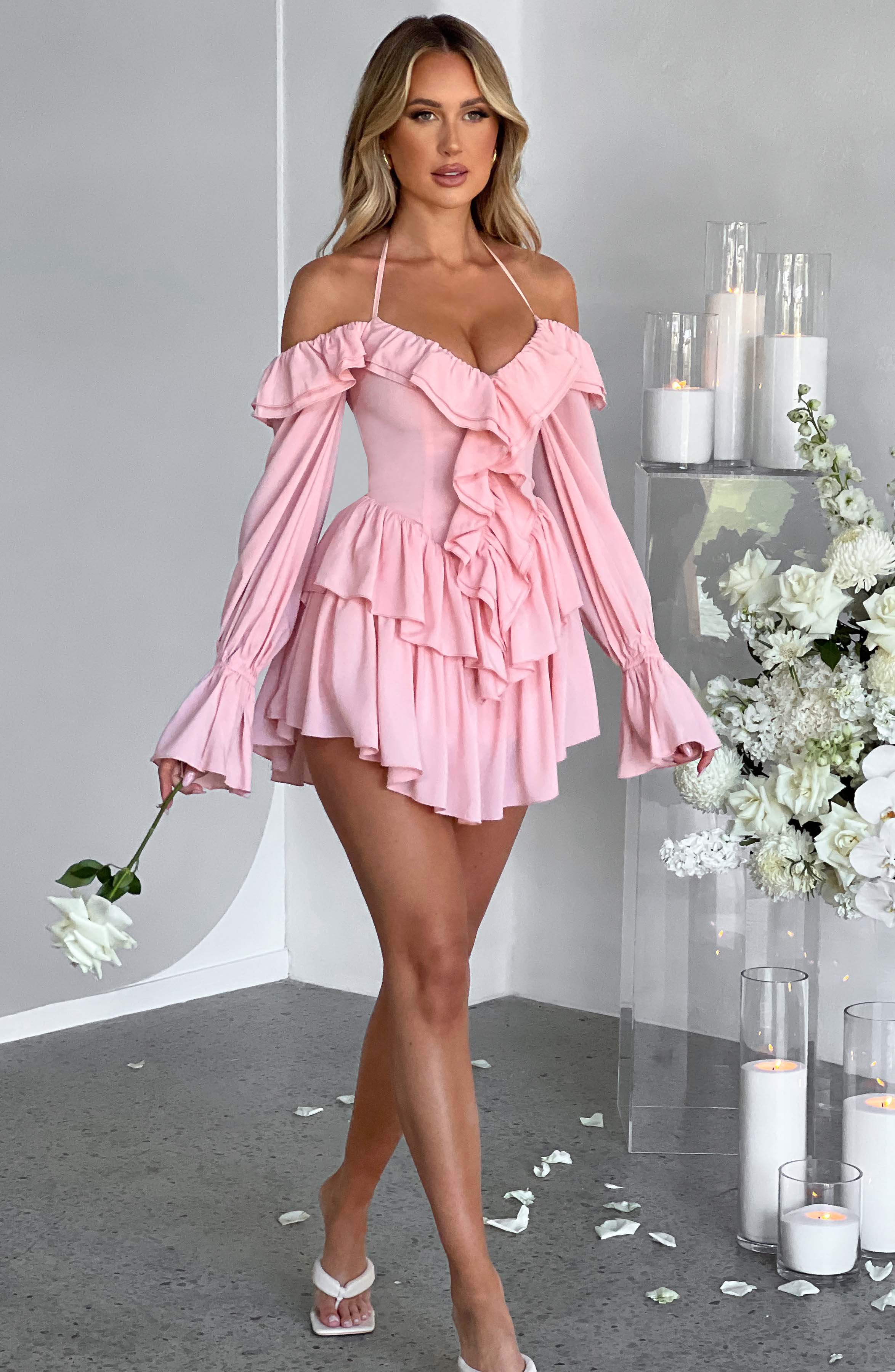 Savanna Playsuit - Pink - Napalia