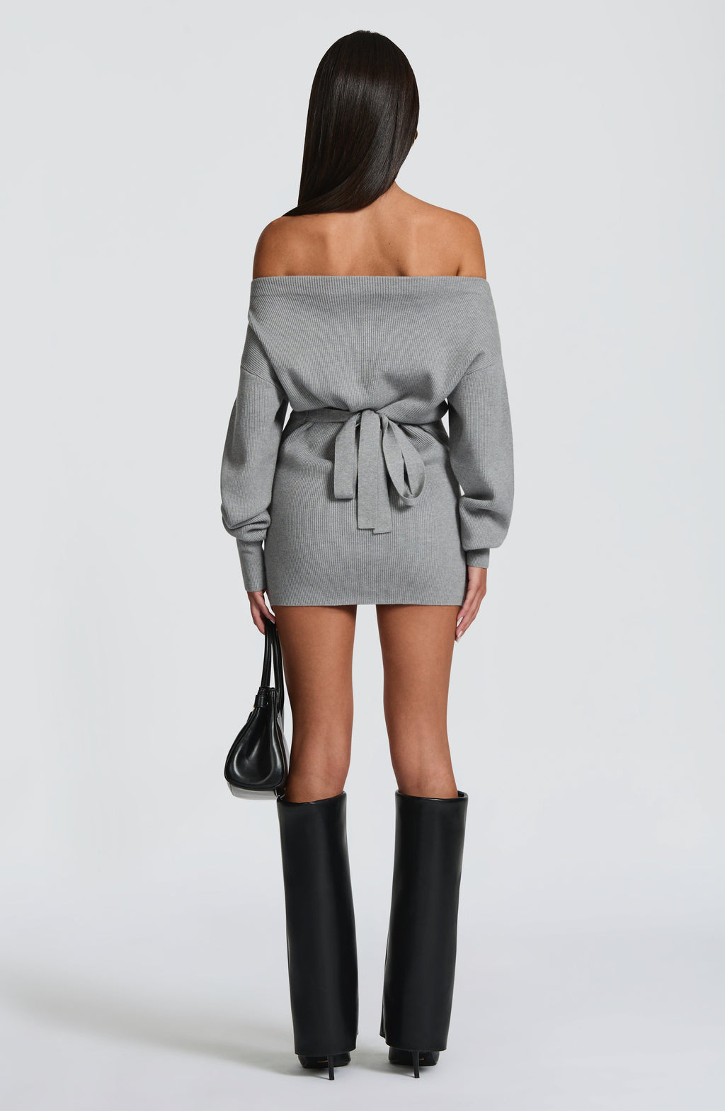 Sawyer Mini Dress - Light Grey - Napalia