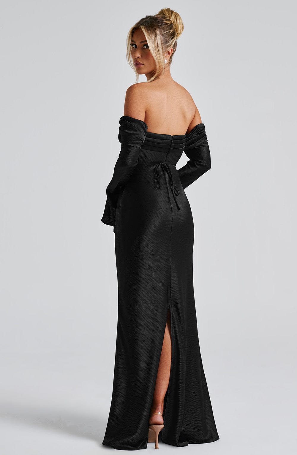Selene Maxi Dress - Black - Napalia