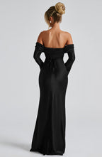 Selene Maxi Dress - Black - Napalia