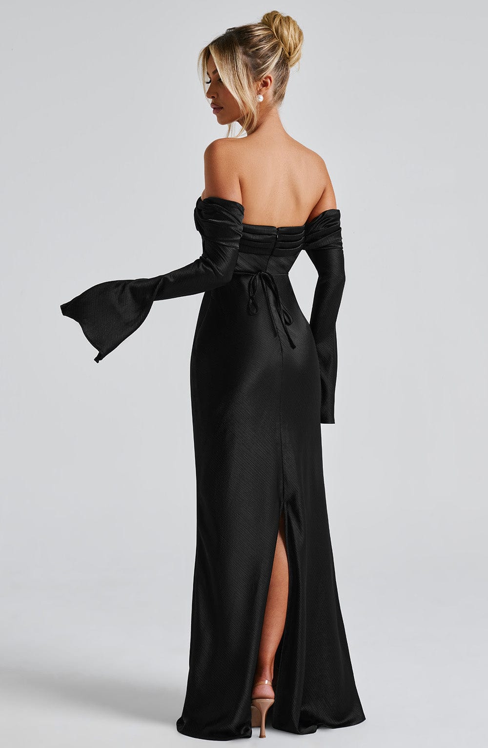 Selene Maxi Dress - Black - Napalia
