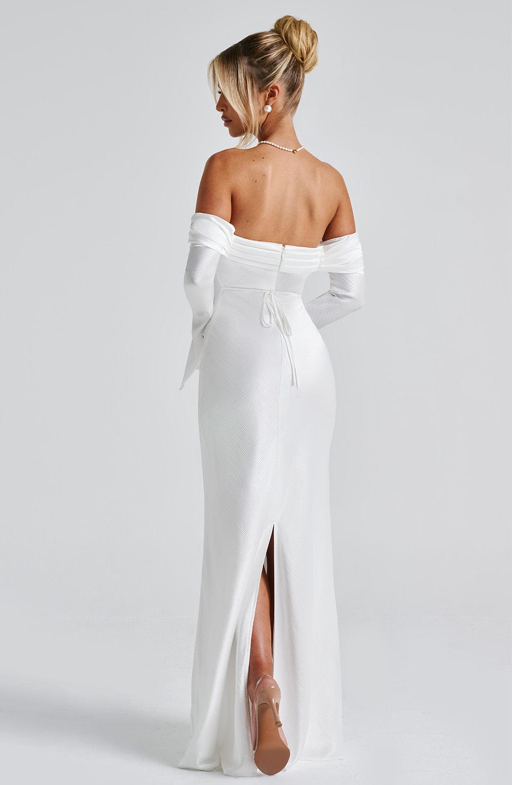 Selene Maxi Dress - Ivory - Napalia