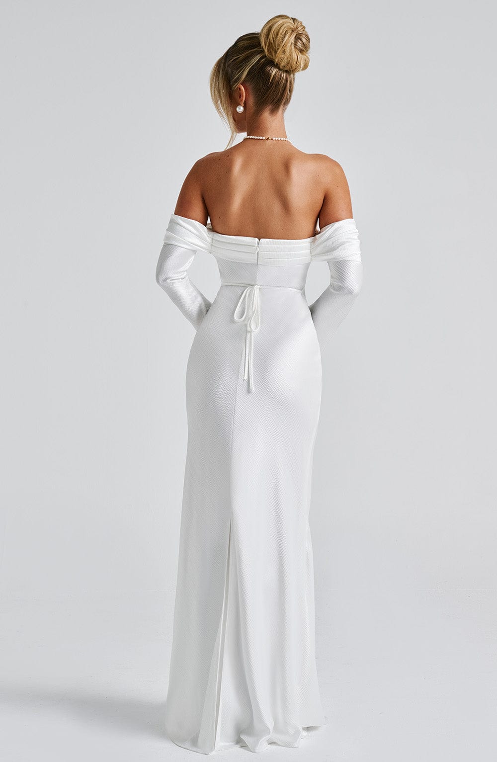 Selene Maxi Dress - Ivory - Napalia
