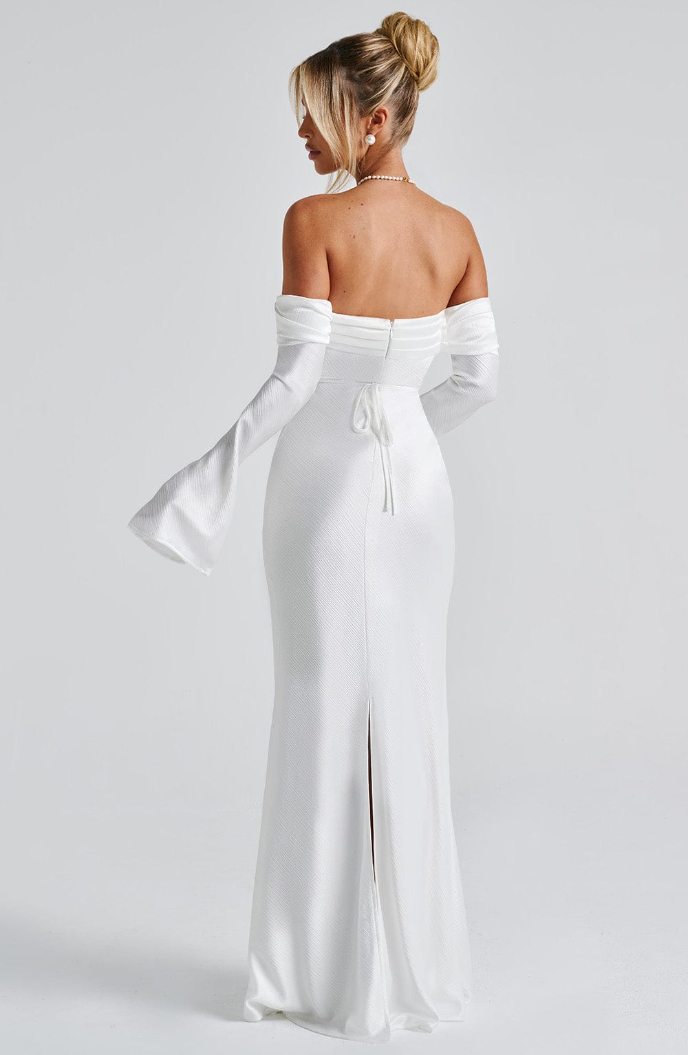 Selene Maxi Dress - Ivory - Napalia