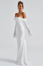 Selene Maxi Dress - Ivory - Napalia
