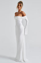 Selene Maxi Dress - Ivory - Napalia