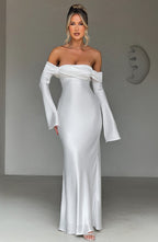 Selene Maxi Dress - Ivory - Napalia